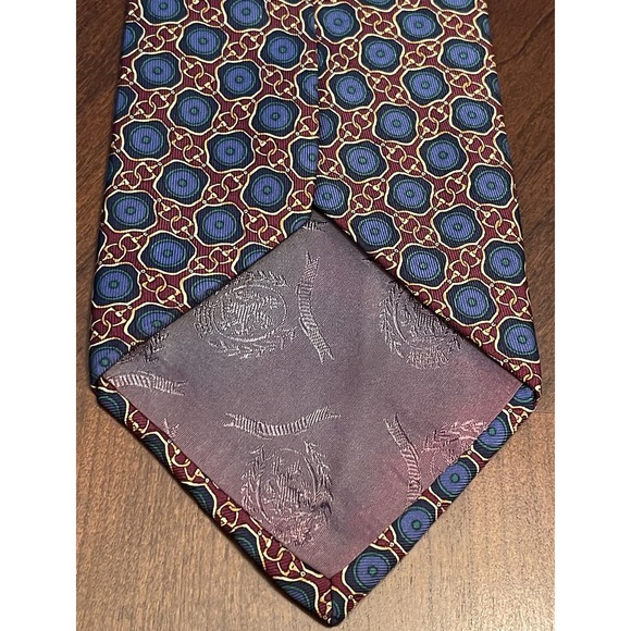 Rare Vintage Tommy Hilfiger Kaufmann’s 100% Italian Silk Men’s Neck Tie - Picture 2 of 10